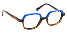 J.F. Rey® Youri Square Eyeglasses - Tortoiseshell/Blue