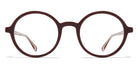 Mykita® JOJO MYK JOJO C126 Burgundy/Silk Purple Broncco 47 - C126 Burgundy/Silk Purple Broncco Eyeglasses