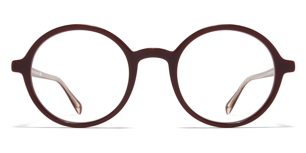 Mykita® JOJO MYK JOJO C126 Burgundy/Silk Purple Broncco 47 - C126 Burgundy/Silk Purple Broncco Eyeglasses