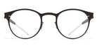 Mykita® JONAH MYK JONAH Ebony Brown 47 - Ebony Brown Eyeglasses