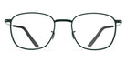 Blackfin® JOSHUA BLF JOSHUA 1707 51 - Hunter Green/Brushed Silver Eyeglasses