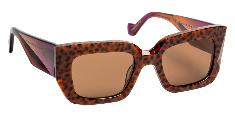 J.F. Rey® Camille Sunglasses - 8552 - Tortoiseshell/Plum