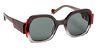 J.F. Rey® Carmen Sunglasses - 830 - Black Gradient/Red