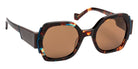 J.F. Rey® Carmen Sunglasses - 9824 - Tortoiseshell Blue/Blue