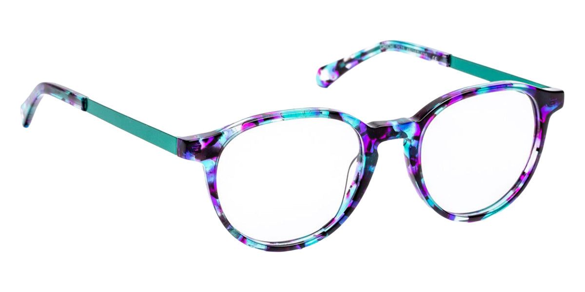 J.F. Rey® Chichi Eyeglasses - 2575 - Blue Tortoiseshell/Turquoise/F