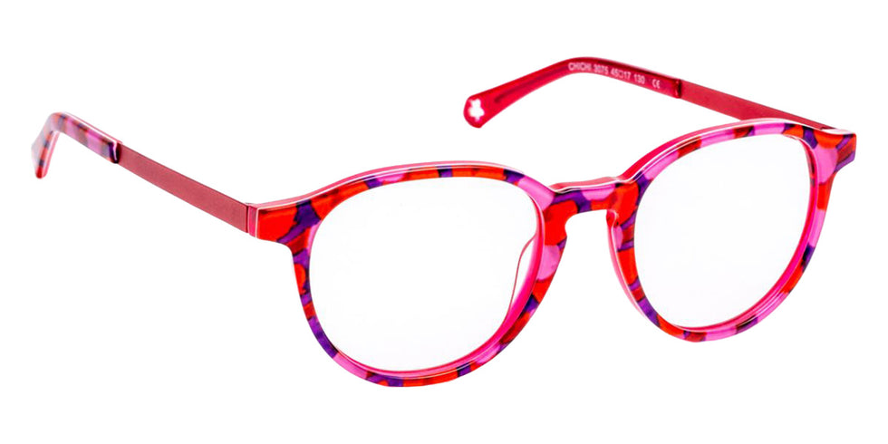 J.F. Rey® Chichi Eyeglasses - 3075 - Disco Red Purple