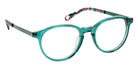 J.F. Rey® Chichi Eyeglasses - 4060 - Green/Tortoiseshell/F