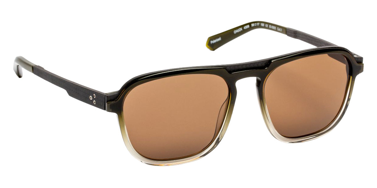 J.F. Rey® Chuck Sunglasses - 4308 - Khaki Smoky