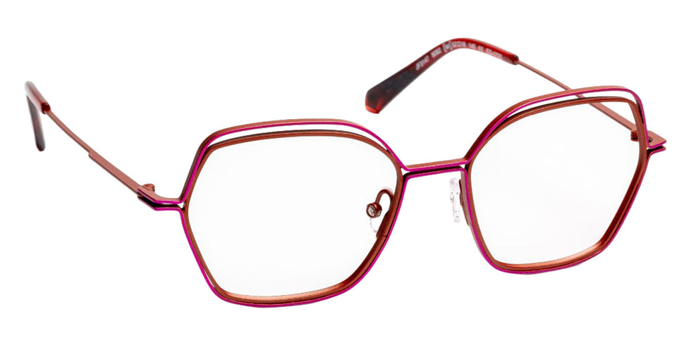 J.F. Rey® JF3147 Eyeglasses - 8082 - Caramel/Pink Fuchsia
