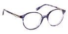 J.F. Rey® PA066 Eyeglasses - 2510 - Blue/Gunmetal Brushed