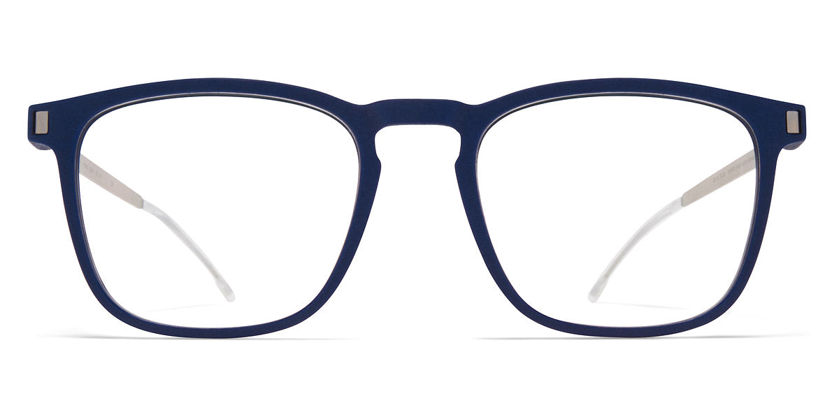 Mykita® JUJUBI MYK JUJUBI MH62 Navy Blue/Matte Silver 52 - MH62 Navy Blue/Matte Silver Eyeglasses