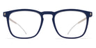 Mykita® JUJUBI MYK JUJUBI MH62 Navy Blue/Matte Silver 52 - MH62 Navy Blue/Matte Silver Eyeglasses