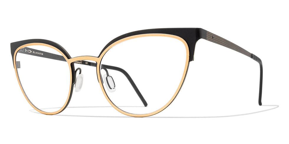Blackfin® JUNIPER BAY BLF JUNIPER BAY 1019 51 - Gold/Black Eyeglasses