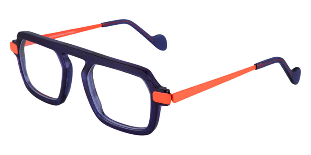 NaoNed® Kab Korzh NAO Kab Korzh 77BL 50 - 77BL Blue/Gurvan Orange Eyeglasses