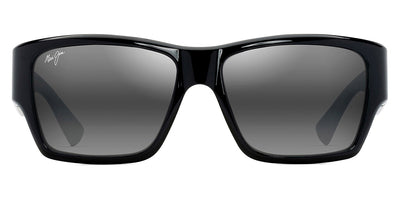 Maui Jim® Ka‘olu MAU Ka‘olu 614-02 57 - Black/Shiny / Neutral Grey Sunglasses