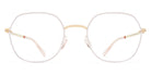 Mykita® KARI MYK KARI Champagne Gold/Aurore 50 - Champagne Gold/Aurore Eyeglasses