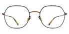 Mykita® KARI MYK KARI Shiny Copper/Black 50 - Shiny Copper/Black Eyeglasses