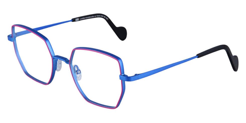 NaoNed® Kenavo NAO Kenavo 7088 51 - 7088 Bright Pink/Fluorescent Dark Blue Eyeglasses