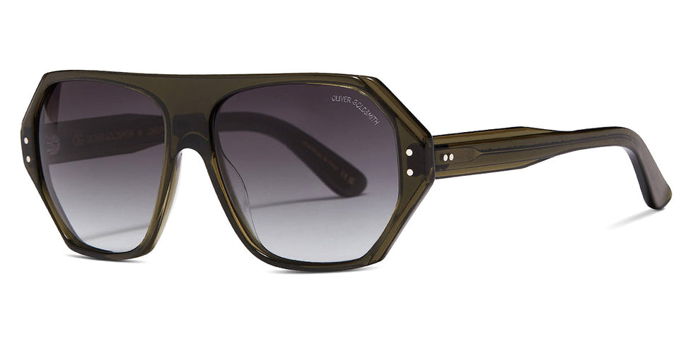 Oliver Goldsmith® KENDAL OG KENDAL Dark Olive 58 - Dark Olive Sunglasses