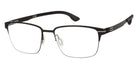 Ic! Berlin® Kenny Large ICB Kenny Large gla00000000000000311 56 - Black Eyeglasses