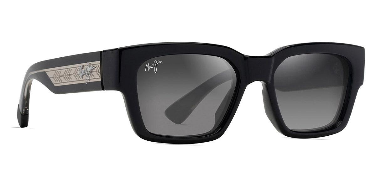 Maui Jim® Kenui MAU Kenui GS642-14 53 - Black with Trans
Light Grey/Shiny / Neutral Grey Sunglasses