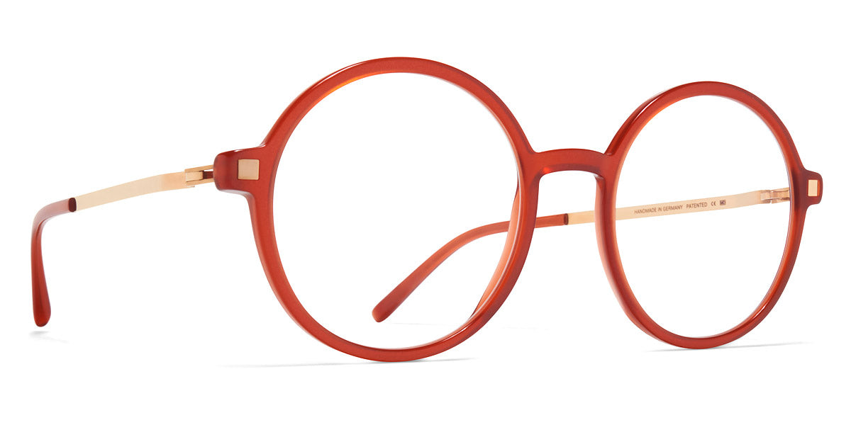 Mykita® KEOMA MYK KEOMA C152 Milky Peach/Champagne Gold 50 - C152 Milky Peach/Champagne Gold Eyeglasses