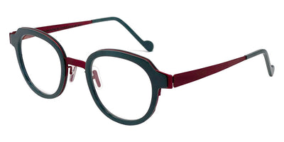 NaoNed® Kereon NAO Kereon 46VC 46 - Solid Mallard Green / Matte Dark Red Eyeglasses