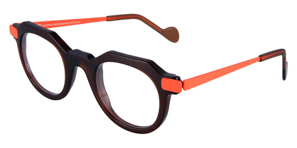 NaoNed® Kerlede NAO Kerlede 77M 46 - 77M Transparent Brown/Gurvan Orange Eyeglasses