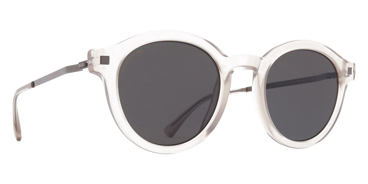 Mykita® KETILL MYK KETILL C185 Matte Champagne/Shiny Graphite / Polarized Pro Hi-Con Grey 48 - C185 Matte Champagne/Shiny Graphite / Polarized Pro Hi-Con Grey Sunglasses