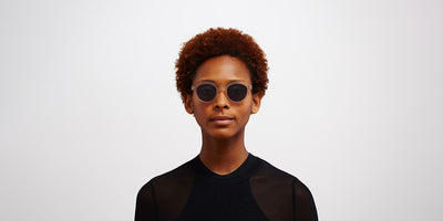 Mykita® KETILL MYK KETILL C185 Matte Champagne/Shiny Graphite / Polarized Pro Hi-Con Grey 48 - C185 Matte Champagne/Shiny Graphite / Polarized Pro Hi-Con Grey Sunglasses