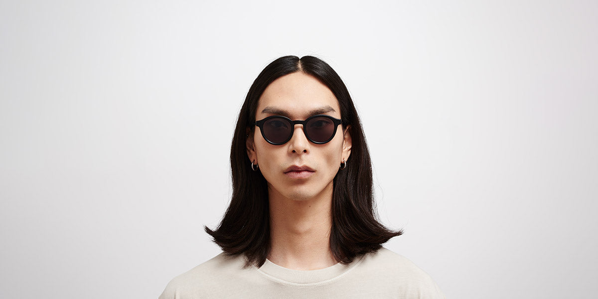 Mykita® KETILL MYK KETILL C98 Matte Black/Black / Polarized Pro Hi-Con Grey 48 - C98 Matte Black/Black / Polarized Pro Hi-Con Grey Sunglasses