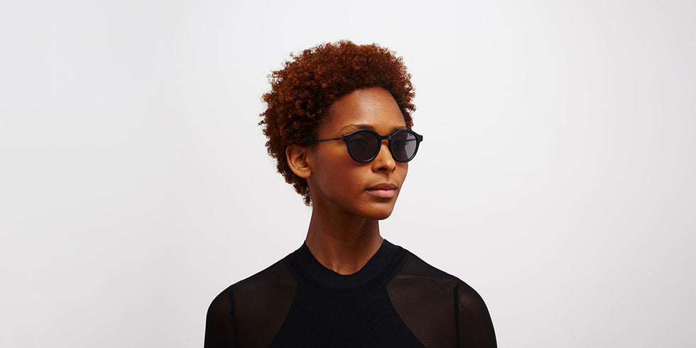 Mykita® KETILL MYK KETILL C98 Matte Black/Black / Polarized Pro Hi-Con Grey 48 - C98 Matte Black/Black / Polarized Pro Hi-Con Grey Sunglasses