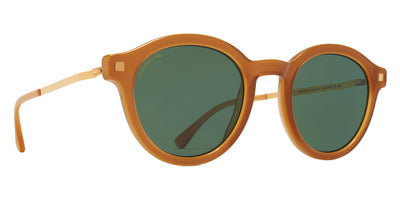 Mykita® KETILL MYK KETILL C99 Brown/Dark Brown/Glossy Gold / Polarized Pro Green 15 48 - C99 Brown/Dark Brown/Glossy Gold / Polarized Pro Green 15 Sunglasses