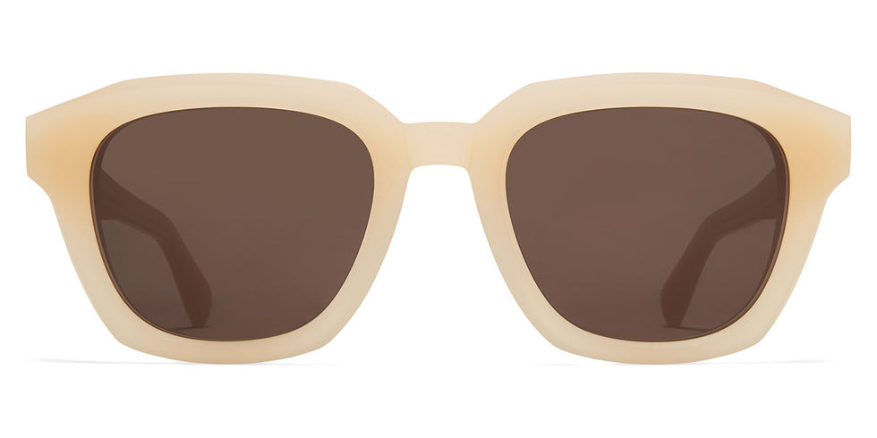 Mykita® KIENE MYK KIENE Chilled Raw Blonde/Silver / Brown Solid 50 - Chilled Raw Blonde/Silver / Brown Solid Sunglasses