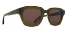 Mykita® KIENE MYK KIENE Chilled Raw Peridot/Silver / Brown Solid 50 - Chilled Raw Peridot/Silver / Brown Solid Sunglasses