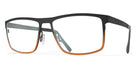 Blackfin® KINGSTON BLF KINGSTON 1501 58 - Black-Orange Gradient/Black Eyeglasses