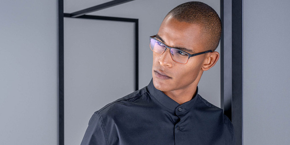 Blackfin® KINGSTON BLF KINGSTON 432 58 - Black/Red Eyeglasses