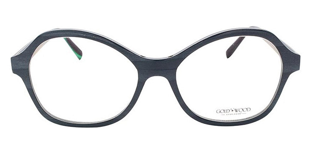 Gold & Wood® KIRA G&W KIRA 40 51 - 40 - Glossywood/Blue Jeans Bolivar/Night Blue Bolivar/Grey Eucalyptus Eyeglasses