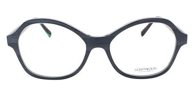 Gold & Wood® KIRA G&W KIRA 40 51 - 40 - Glossywood/Blue Jeans Bolivar/Night Blue Bolivar/Grey Eucalyptus Eyeglasses