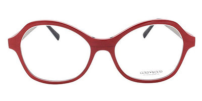Gold & Wood® KIRA G&W KIRA 41 51 - 41 - Glossywood/Cherry Red Bolivar/Red Tanganyika/Grey Bolivar Eyeglasses