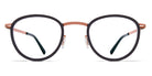 Mykita® KIRIMA MYK KIRIMA A37 Shiny Copper/Black 44 - A37 Shiny Copper/Black Eyeglasses
