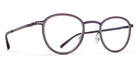 Mykita® KIRIMA MYK KIRIMA A51 Blackberry/Matte Smoke 44 - A51 Blackberry/Matte Smoke Eyeglasses