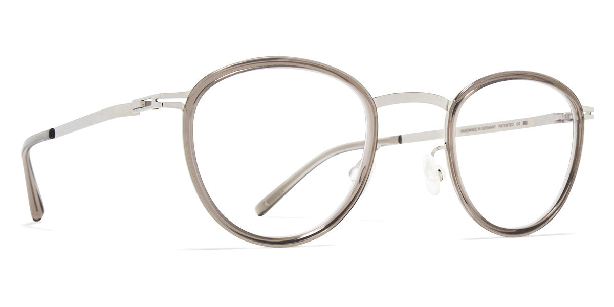 Mykita® KIRIMA MYK KIRIMA A74 Shiny Silver/Clear Ash 44 - A74 Shiny Silver/Clear Ash Eyeglasses