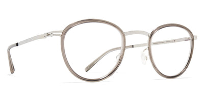 Mykita® KIRIMA MYK KIRIMA A74 Shiny Silver/Clear Ash 44 - A74 Shiny Silver/Clear Ash Eyeglasses