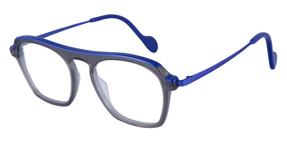 NaoNed® Klez NAO Klez 68005 52 - Milky Asphalt / Matte Bright Blue Eyeglasses