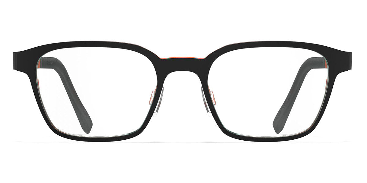 Blackfin® KODIAK BLF KODIAK 814 50 - Blackfin Black/Paprika Orange Eyeglasses