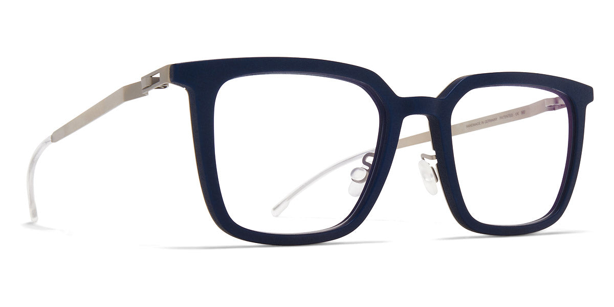 Mykita® KOLDING MYK KOLDING MH69 Indigo/Matte Silver 49 - MH69 Indigo/Matte Silver Eyeglasses