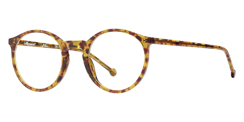 L.A.Eyeworks® AHMET LA AHMET 961 47 - 961 Ginza Tortoise Eyeglasses