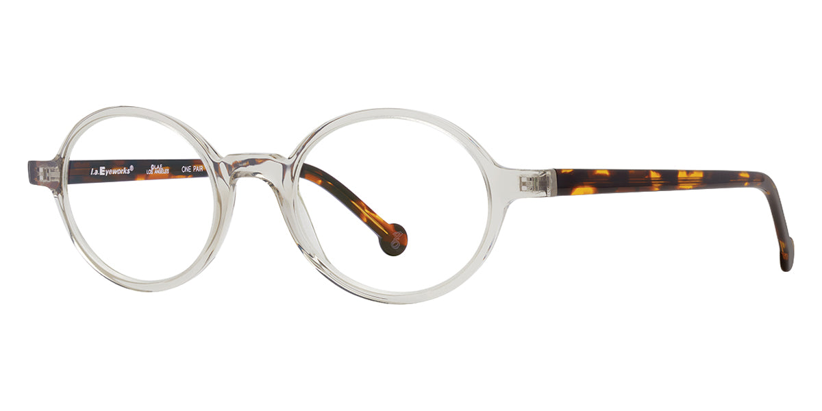 L.A.Eyeworks® BALDWIN LA BALDWIN 999 46 - 999 Smokey Tortoise Eyeglasses