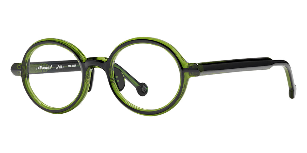 L.A.Eyeworks® GIBBOUS LA GIBBOUS 674 47 - 674 Iguana Eyeglasses